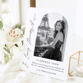 Signe De Table In Love Memory Arch photo Funeral Welcome