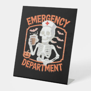 Signe De Table infirmière infirmière Boo Crew Urgence infirmière