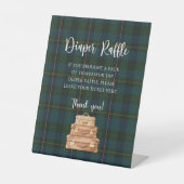 Signe De Table Inspired Baby Shower Diaper Raffle (Recto)