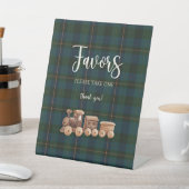 Signe De Table Inspired Baby Shower Favors Sign (In SItu)