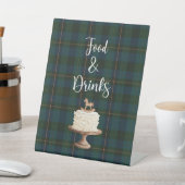 Signe De Table Inspired Baby Shower Food Sign (In SItu)