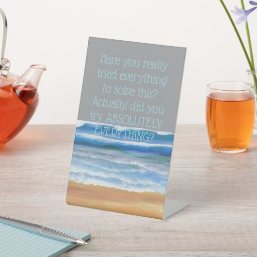 Signe De Table Inspirer la citation de message Encouragement Ne p (In SItu)