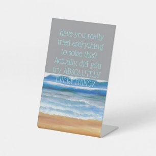 Signe De Table Inspirer la citation de message Encouragement Ne p