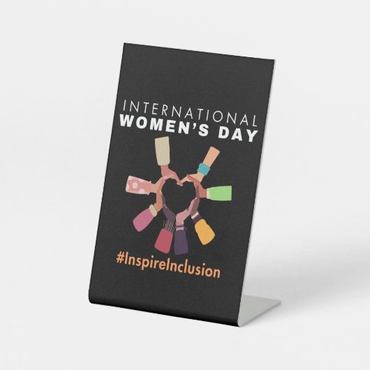 Signe De Table Inspirer l'inclusion Journée internationale de la  (Recto)