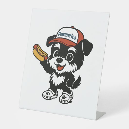 Signe De Table Irish Setter (Recto)