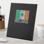 Signe De Table Irlande Drapeau Irlande Drapeau irlandais Drapeaux (In SItu)