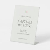 Signe De Table Ivory | Capture the Love Mariage dessus de table  (Recto)