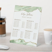 Signe De Table Jade Green Agate Beauté Salon Tarifs (In SItu)