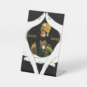 Signe De Table Jah Rastafari Haile Selassie Rasta Livity Roots