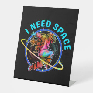 SIGNE DE TABLE J'AI BESOIN D'ESPACE