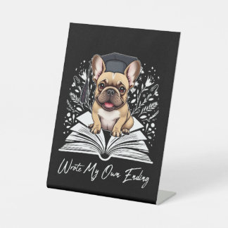 Signe De Table J'Ai Écrit Ma Propre Fin