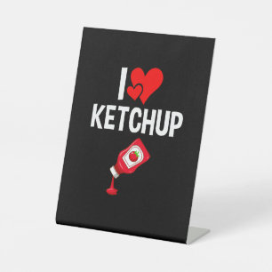 Signe De Table J'aime Ketchup