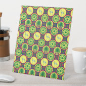 Signe De Table Jamahiri ® Libye | Motif africain (In SItu)