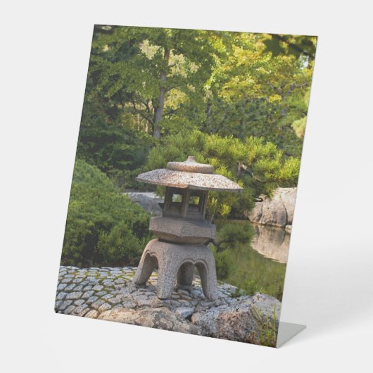 Signe De Table Japanese Garden - Traditional Aesthetic  (Recto)