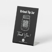 Signe De Table Jar d'astuce virtuelle, application de paiement de (Recto)