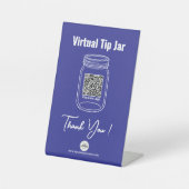 Signe De Table Jar d'astuce virtuelle, application de paiement de (Recto)