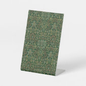 Signe De Table Jardin de William Morris - Verts (Recto)