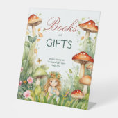 Signe De Table Jardin enchanté baby shower table cadeaux (Recto)