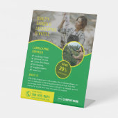 Signe De Table Jardin Et Paysage (Recto)