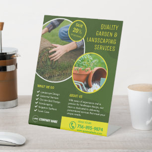 Signe De Table Jardin Et Paysage Services Sur Mesure
