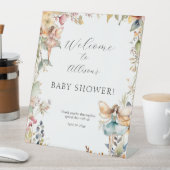 Signe De Table Jardin Fairy Enchanted Chute Floral Bienvenue Douc (In SItu)