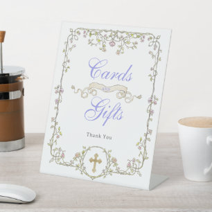 Signe De Table Jardin vintage   Cartes et cadeaux élégants pour l