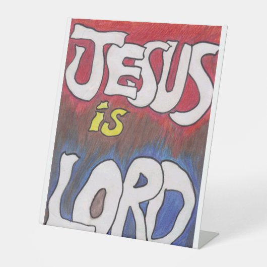 Signe De Table JC est le Seigneur (Recto)