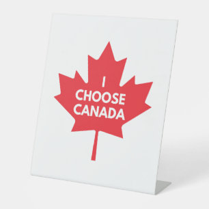 Signe De Table Je choisis le sac cadeau Canada