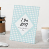 Signe De Table Je fais du barbecue (In SItu)