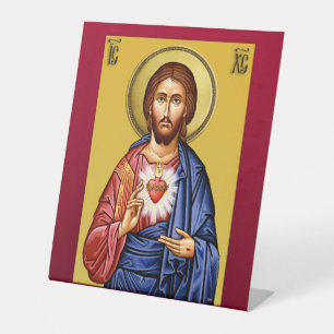 Signe De Table Jésus-Christ fils de Dieu nouveau