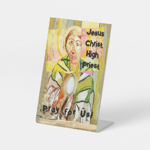 Signe De Table Jésus-Christ Grand Prêtre