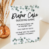 Signe De Table Jeu Baby shower de devinette de gâteau