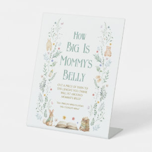 Signe De Table Jeu Baby Shower Livre Quelle est la taille de son 