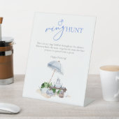 Signe De Table Jeu de chasse à l'anneau pour une fête prénuptiale (In SItu)