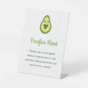 Signe De Table Jeu de chasse Pacifique Signal Avocado Fiesta Baby