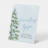 Signe De Table Jeu de pot à conseils de parenting Arbre de Noël a (Recto)