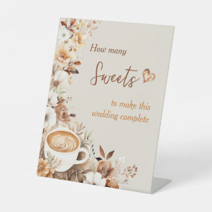 Signe De Table Jeux de Combien de Friandises Love is Brewing Ente