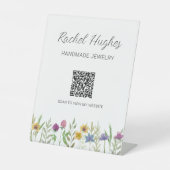 Signe De Table Jeweler Floral Display QR Code (Recto)