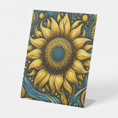 Signe De Table Joies de Tournesol (Recto)