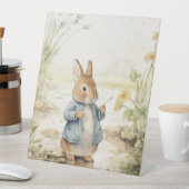 Signe De Table Joli lapin dans la cuisine (In SItu)