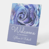 Signe De Table Joli Rose aquarelle (Recto)