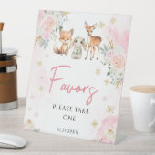 Signe De Table Jolie douche bébé d'hiver faveurs Piédestal (In SItu)