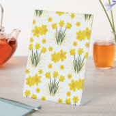 Signe De Table Jonquilles lumineuses, motif sans couture (In SItu)