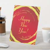 Signe De Table Jour lunaire Bonheur Prosperity Harmonie (In SItu)