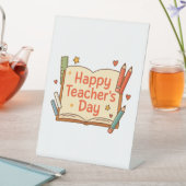 Signe De Table Joyeuse journée des enseignants (In SItu)