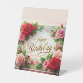 Signe De Table Joyeux anniversaire (Recto)