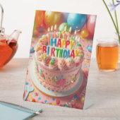 Signe De Table Joyeux anniversaire (In SItu)