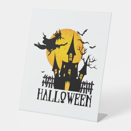 Signe De Table Joyeux Halloween (Recto)