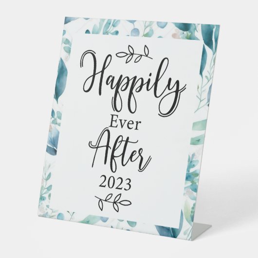 Signe De Table Joyeux Jamais après 2023 (Recto)