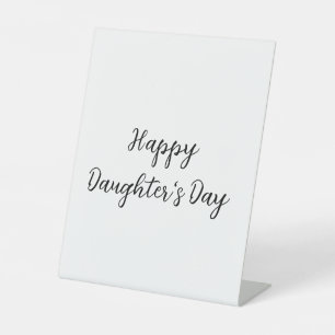 Signe De Table Joyeux jour de filles si.ple minimum ajouter le no